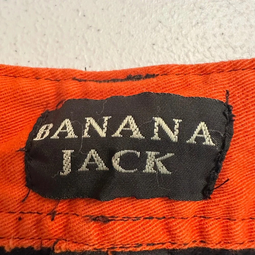 Banana Jack Y2K Utility Mens Cargo Shorts‎ Size 40 Baggy Skater Streetwear